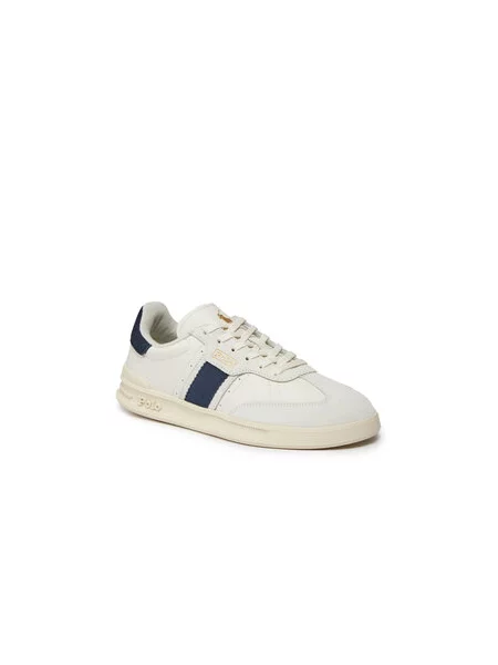 Polo Ralph Lauren Tenisky HTR AERA marine / zlatá / offwhite modrá