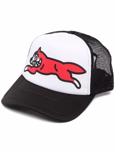 Kšiltovka Icecream s potiskem se síťovinou černá