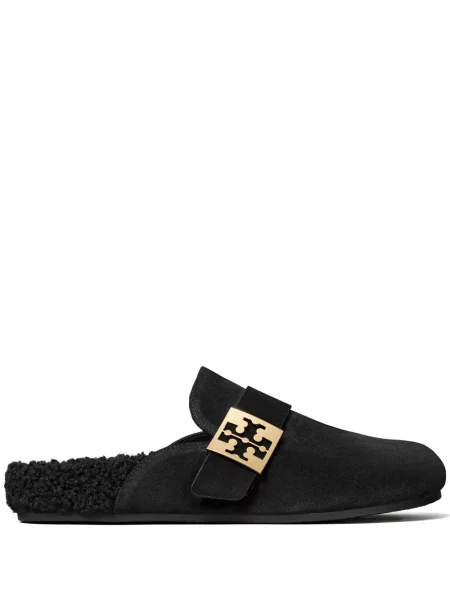 Papuci tip mules Tory Burch negru