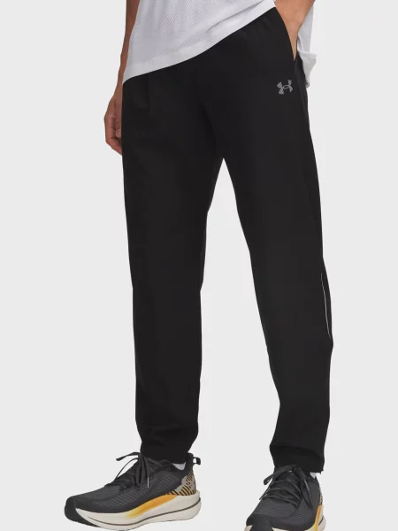 Спортивные штаны Under Armour для бега черные