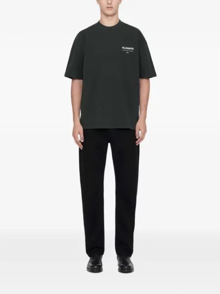 Tricou Allsaints cu imagine gri