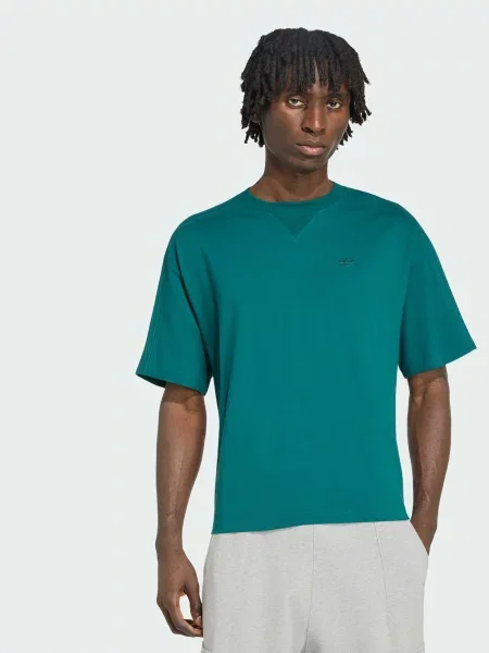 Футболка adidas Adidas Essentials комбінований верх зелений