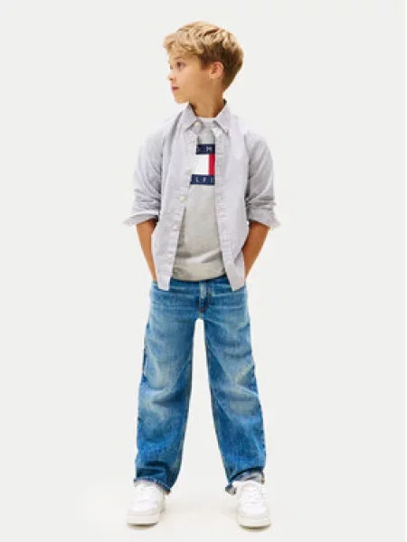 Košile Tommy Hilfiger modrá