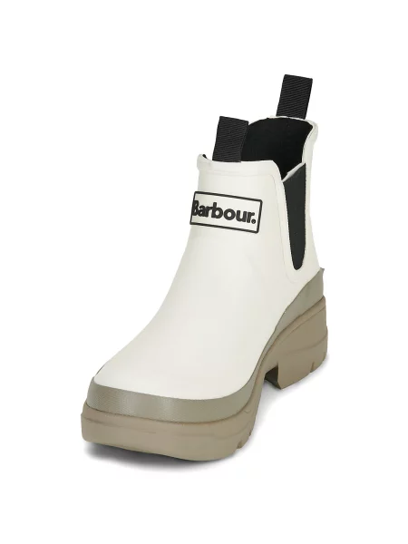Pantofi Barbour alb