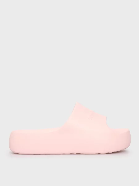 Шлепанцы Tommy Jeans чанки розовые