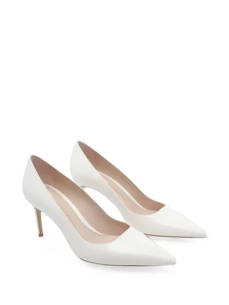 Pantofi cu toc Stuart Weitzman alb