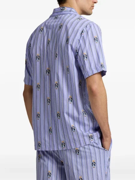 Μποξεράκια Polo Ralph Lauren με σχέδιο paisley σουέτ λευκό