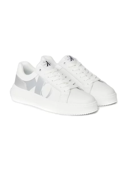 Sneakersy Calvin Klein Jeans chunky białe