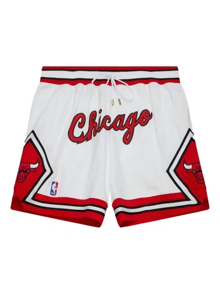 Pantaloni scurți Mitchell & Ness alb