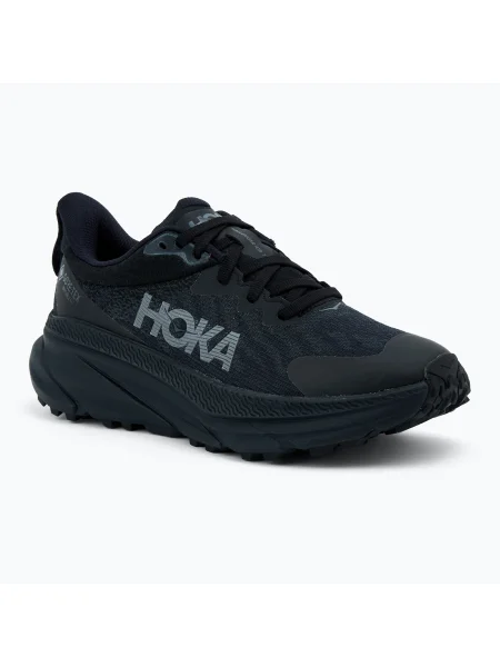 Дамски обувки за бягане HOKA Challenger 7 GTX black/black черно