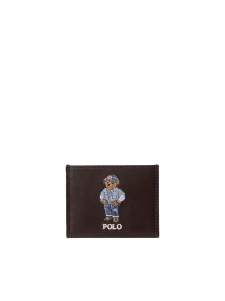 Polo Ralph Lauren portfel skórzany brązowy