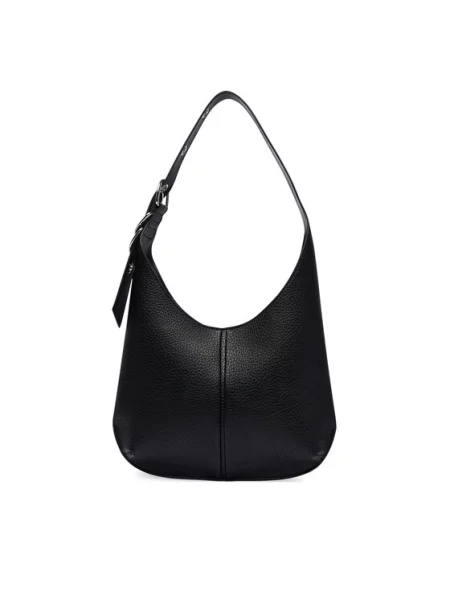 BOSS torebka hobo z imitacji skóry CLARICE HOBO czarna