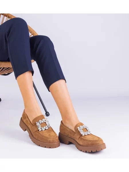Pantofi loafer D/ceo argintiu