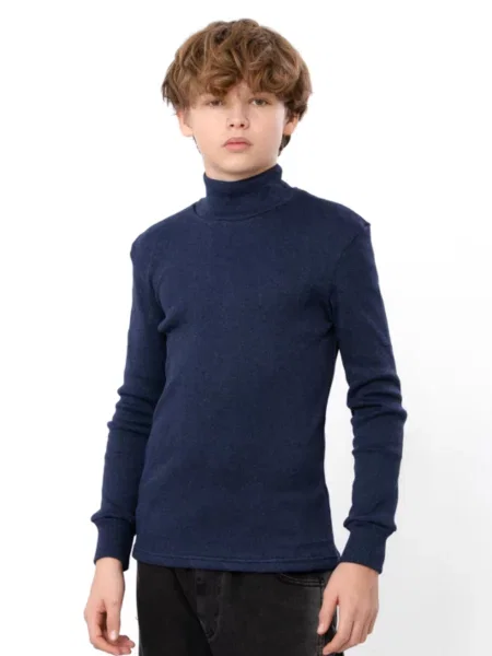 Гольф свитер носи своє синий