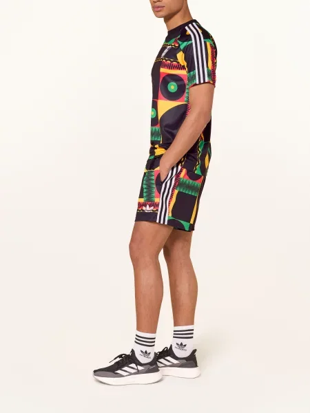 Adidas Šortky Jamaica X Bob Marley Originals / žlutá / zelená černá