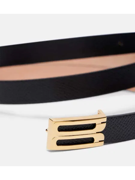Curea Victoria Beckham din piele negru