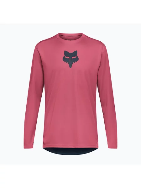 Férfi kerékpáros hosszú ujjú póló Fox Racing Ranger Fox Head berry. Méret: XL piros