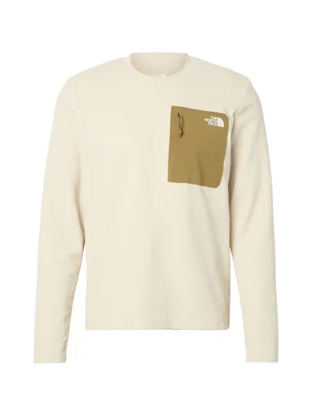 THE NORTH FACE Tricou KECHA piatră / oliv gri