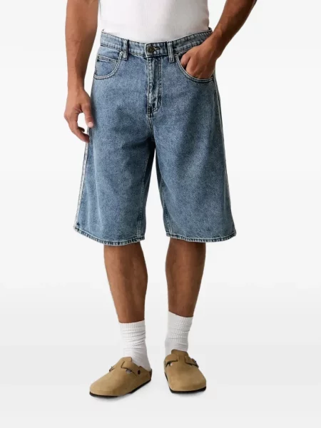Pantaloni scurți Adidas în carouri alb