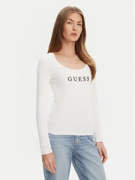 Πουκάμισο Guess λευκό