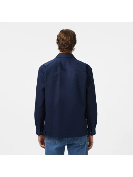 Lacoste Koszula Relaxed Fit granatowa