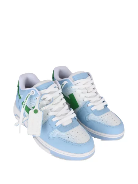 Маратонки Off-white с връзки с дантела бяло