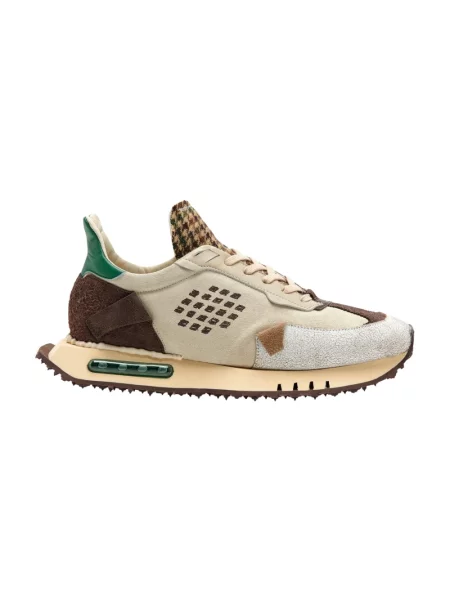 Sneakersy Be Positive skórzane beżowe