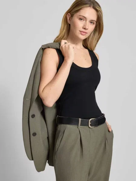 Top Drykorn na ramiączkach czarny