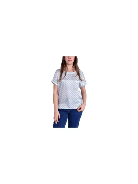 Top Linea Emme Marella albastru