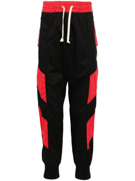 Kalhoty Vivienne Westwood s výšivkou černé