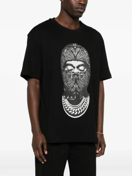 Tricou Ih Nom Uh Nit cu model paisley negru