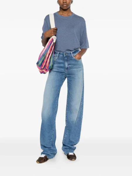 Blugi drepți Icon Denim albastru