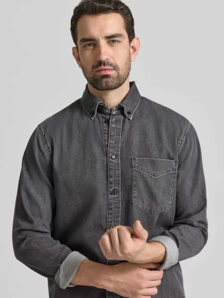 Koszula casualowa o kroju relaxed fit z mieszanki bawełny i lyocellu model GAVRAA' Armedangels