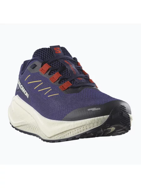 Мъжки маратонки за бягане Salomon Aero Blaze 3 GRVL astral aura/maritime blue/haute red червено