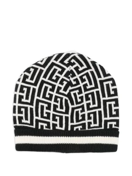Czapka dziecięca Balmain czarna