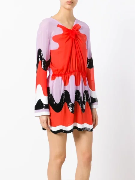 Rochie Pucci cu imagine retro