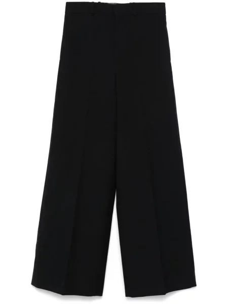 Pantaloni Carven de lână negru