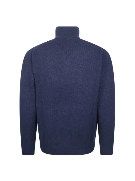 Sweter Mc2 Saint Barth z kaszmiru niebieski