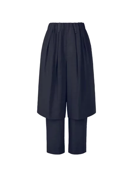 Pantaloni Issey Miyake plisate negru