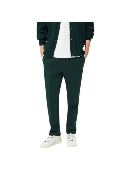 Spodnie dresowe Lacoste zielone