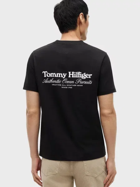 Футболка Tommy Hilfiger чорна