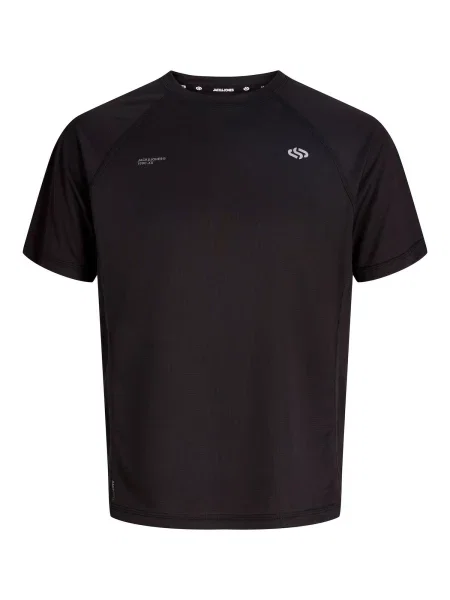 Jack & Jones Junior Tricou JJSFLUX gri deschis negru