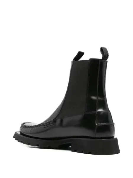 Botine chelsea Hereu din piele negru