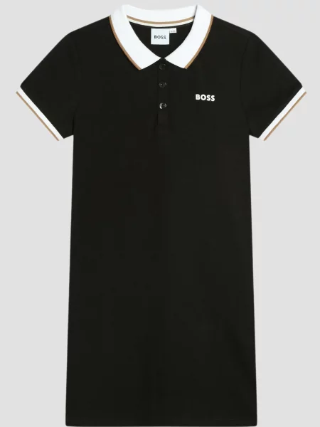 Дитяча Сукня міні BOSS Kids чорний