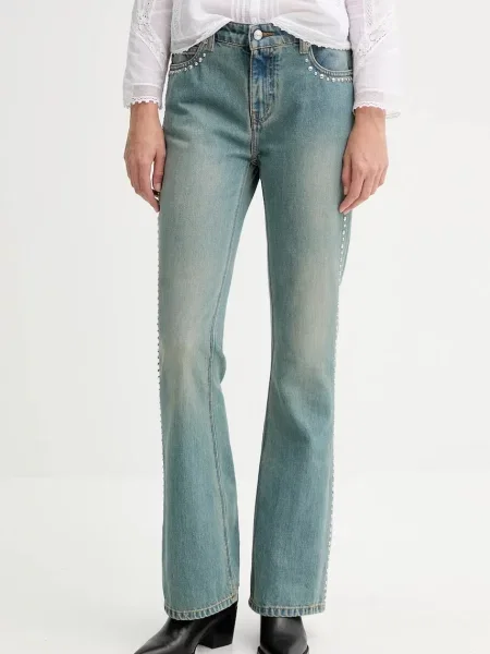 ZADIG&VOLTAIRE jeans medium waist albastru