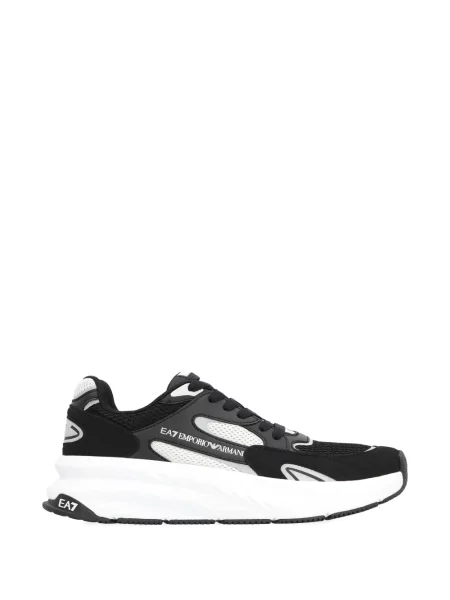 Sneakerși Ea7 Emporio Armani plasă negru