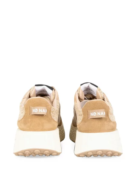 Sneakerși No Name din piele de căprioară
