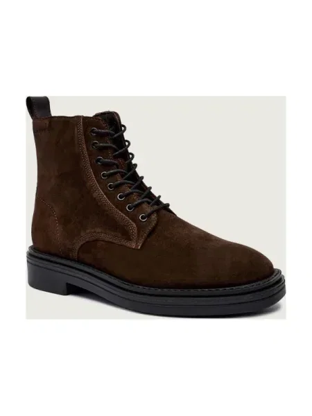 Botine Gant din piele maro