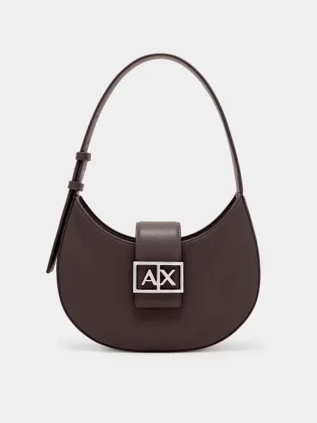 Armani Exchange Сумка Поліестер/поліуретан коричневий