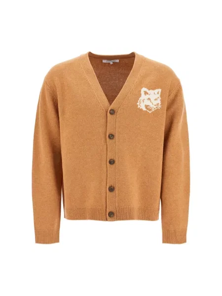 Sweter Maison Kitsune beżowy